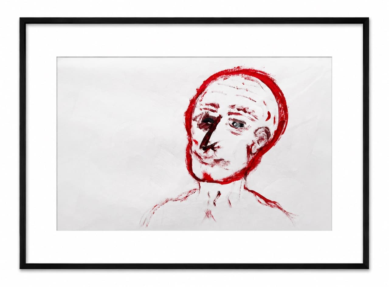 SELF PORTRAIT WHEN I WAS 19 AND BOLD